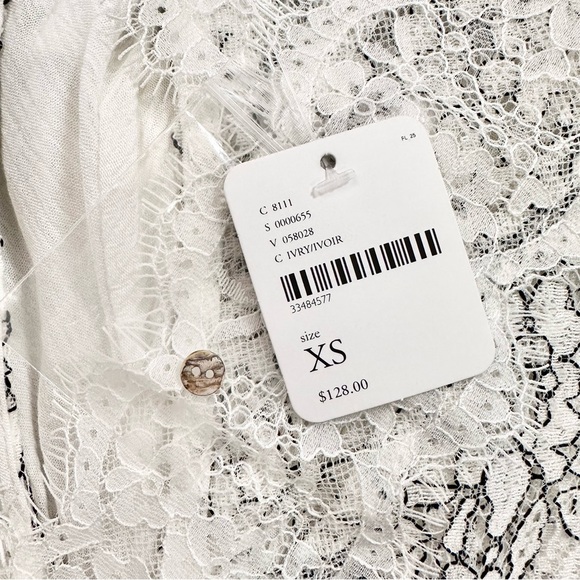 Free People Tell Tale Cutout Lace Tunic - Picture 8 of 10